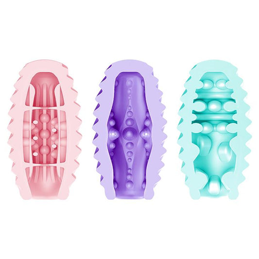 1-Masturbator męski jajeczko rozciągliwe 3x5 sztuk-1