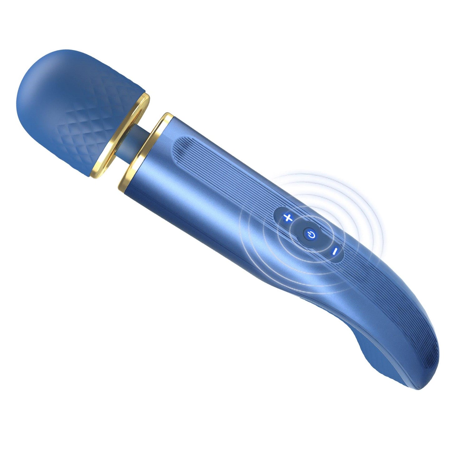 9-PRETTY LOVE - Colorful Massager Blue, 7 vibration functions 5 levels of speed control-9