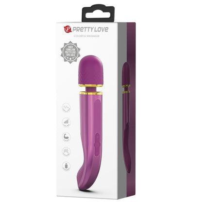 2-PRETTY LOVE - Colorful Massager, 7 vibration functions 5 levels of speed control-2