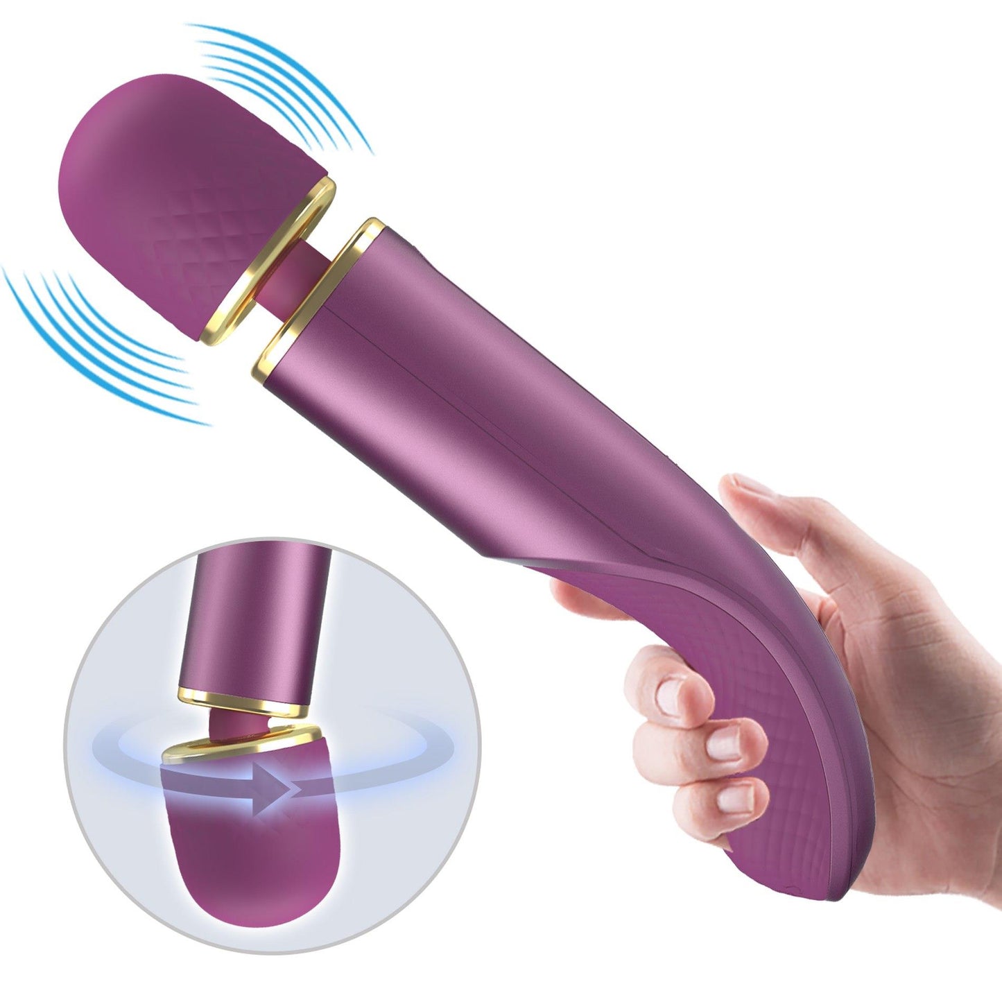 8-PRETTY LOVE - Colorful Massager, 7 vibration functions 5 levels of speed control-8