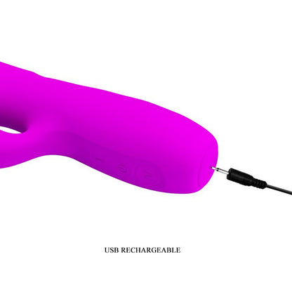 6-Wibrator króliczek posuwisty pchający 12 tryb 20cm-6