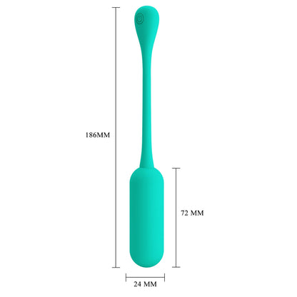 7-PRETTY LOVE - LECHIES  Dream chaser 5, Green, Wireless remote control 12 vibration functions Memory function-7
