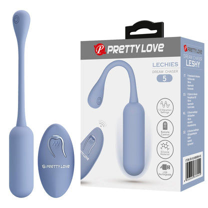 10-PRETTY LOVE - LECHIES  Dream chaser 5, Blue, Wireless remote control 12 vibration functions Memory function-10