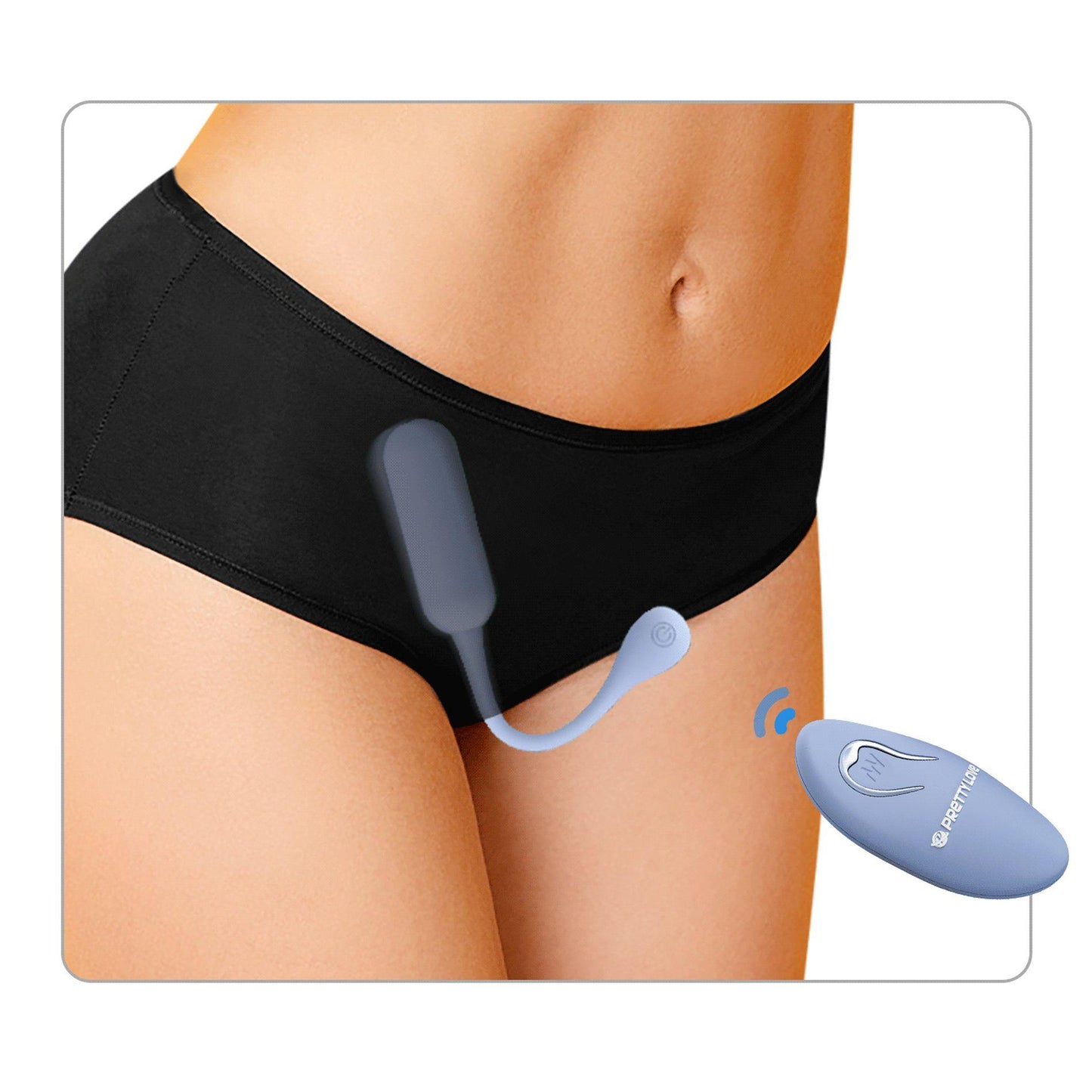 5-PRETTY LOVE - LECHIES  Dream chaser 5, Blue, Wireless remote control 12 vibration functions Memory function-5