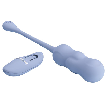 4-PRETTY LOVE - LESHY Dream Chaser 4, Blue, 12 vibration functions Wireless remote control-4