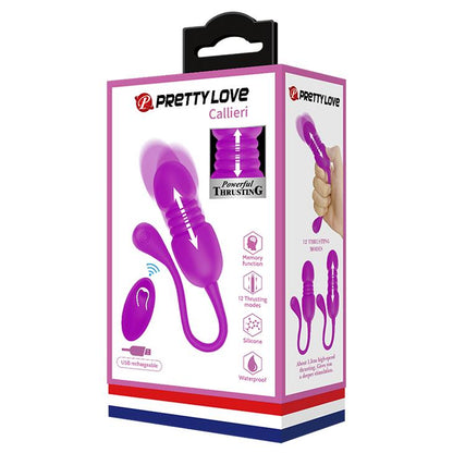7-PRETTY LOVE - Callieri, 12 vibration functions 12 thrusting settings Memory function Wireless remote control-7