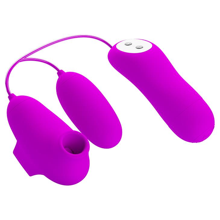 5-PRETTY LOVE - SUCTION & VIBRO-BULLETS, 12 vibration functions 12 sucking functions-5
