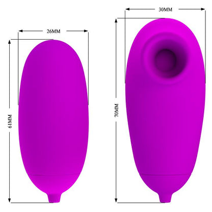 9-PRETTY LOVE - SUCTION & VIBRO-BULLETS, 12 vibration functions 12 sucking functions-9