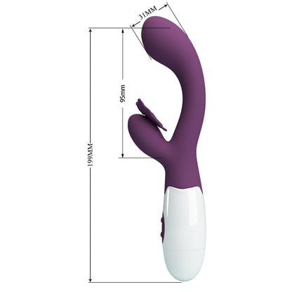 9-PRETTY LOVE - Butterfly Kiss purple, 30 vibration functions-9