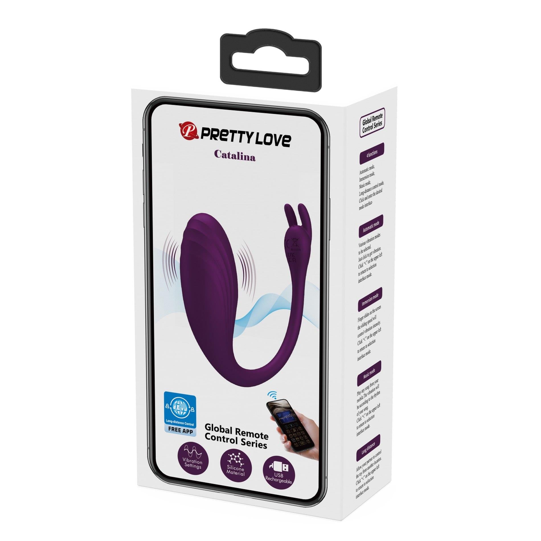 12-PRETTY LOVE - Catalina, 12 vibration functions Mobile APP Long-distance Control-12