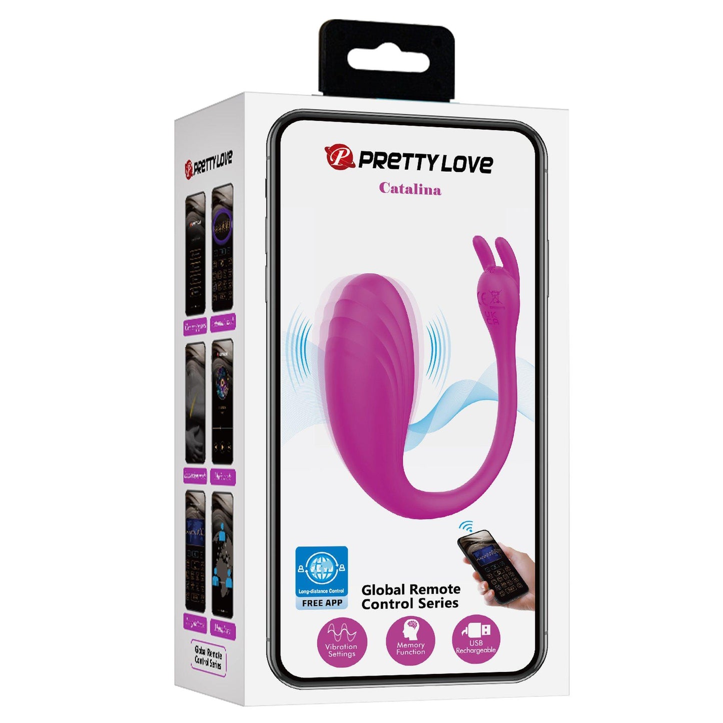 12-PRETTY LOVE - Catalina, 12 vibration functions Mobile APP Long-distance Control-12
