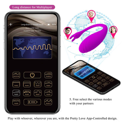 22-PRETTY LOVE - Catalina, 12 vibration functions Mobile APP Long-distance Control-22