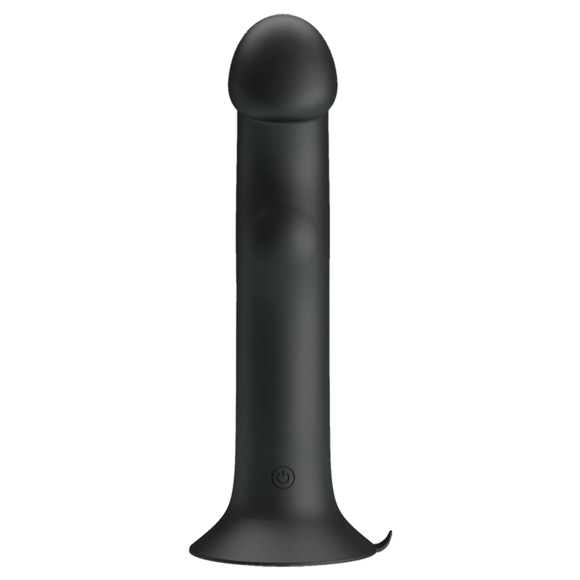 4-Dildo wibrujące z przyssawką analne waginalne 12 trybów wibracji pulsacji-4