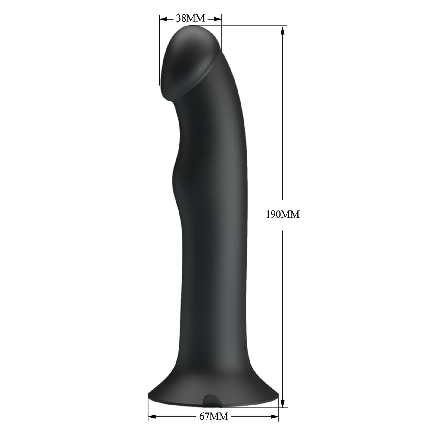 3-Dildo wibrujące z przyssawką analne waginalne 12 trybów wibracji pulsacji-3