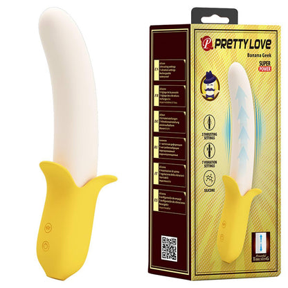 1-PRETTY LOVE - Banana Greek, 7 vibration functions 3 thrusting settings-1