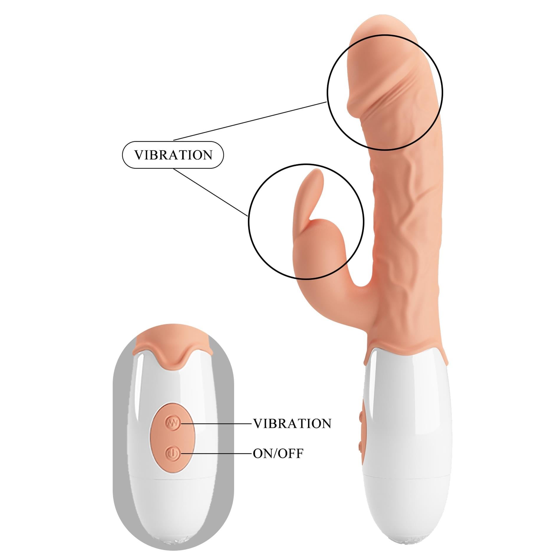 8-PRETTY LOVE - Easter Bunny, 30 vibration functions-8