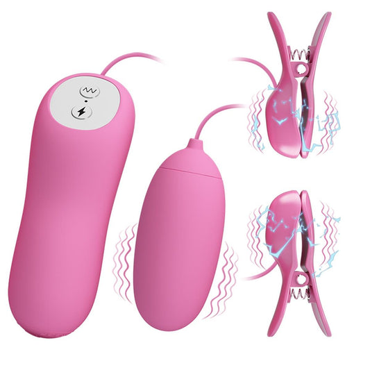 2-PRETTY LOVE - ELECTRIC SHOCK & VIBRO-BULLETS, 7 vibration functions 3 electric shock functions-2