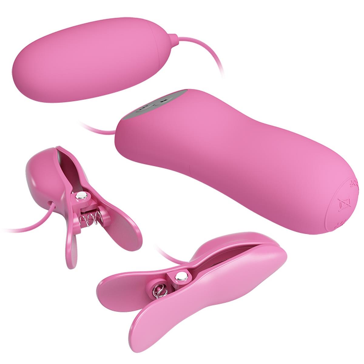 3-PRETTY LOVE - ELECTRIC SHOCK & VIBRO-BULLETS, 7 vibration functions 3 electric shock functions-3