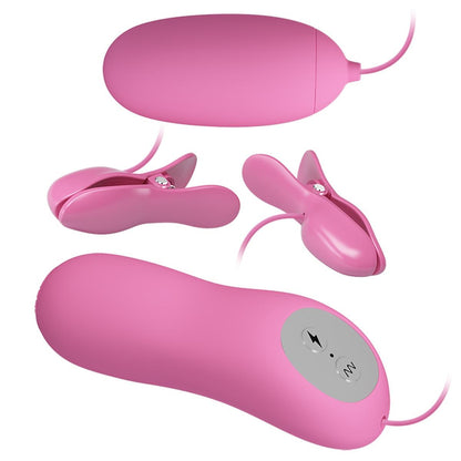 4-PRETTY LOVE - ELECTRIC SHOCK & VIBRO-BULLETS, 7 vibration functions 3 electric shock functions-4