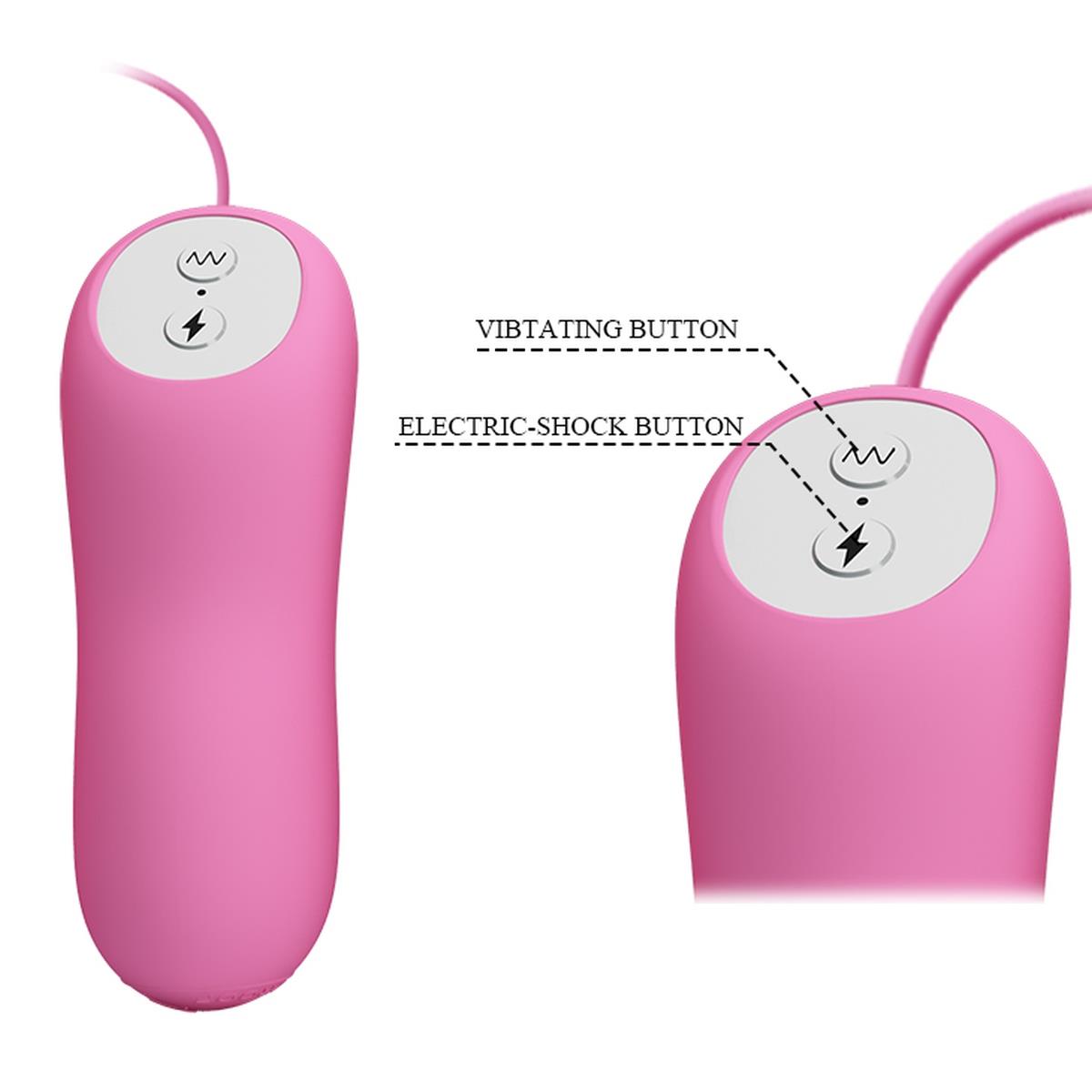 6-PRETTY LOVE - ELECTRIC SHOCK & VIBRO-BULLETS, 7 vibration functions 3 electric shock functions-6