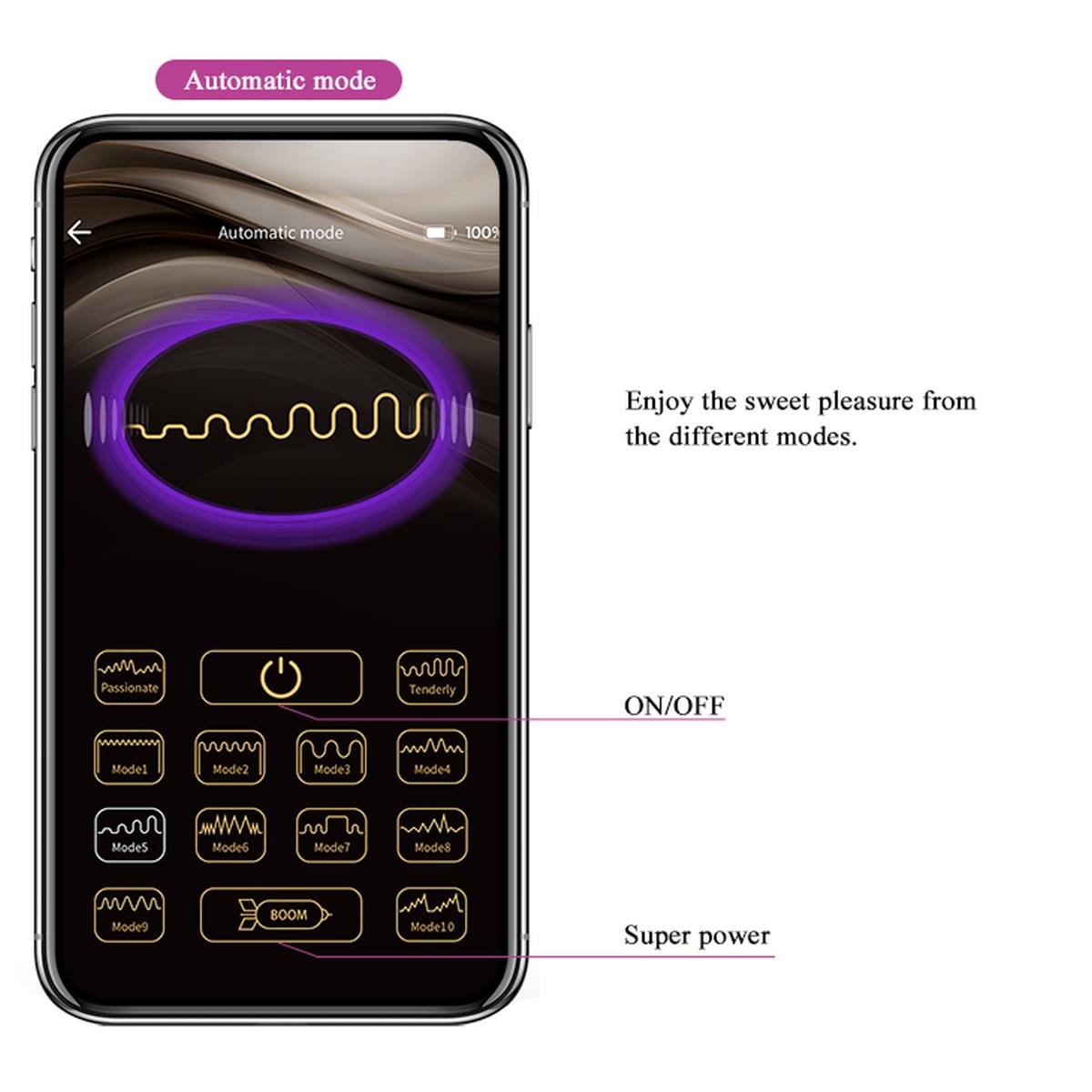 15-PRETTY LOVE - Baird, 12 vibration functions Mobile APP Long-distance Control-15
