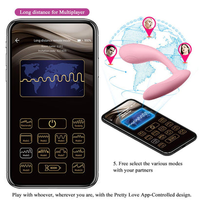 18-PRETTY LOVE - Baird, 12 vibration functions Mobile APP Long-distance Control-18