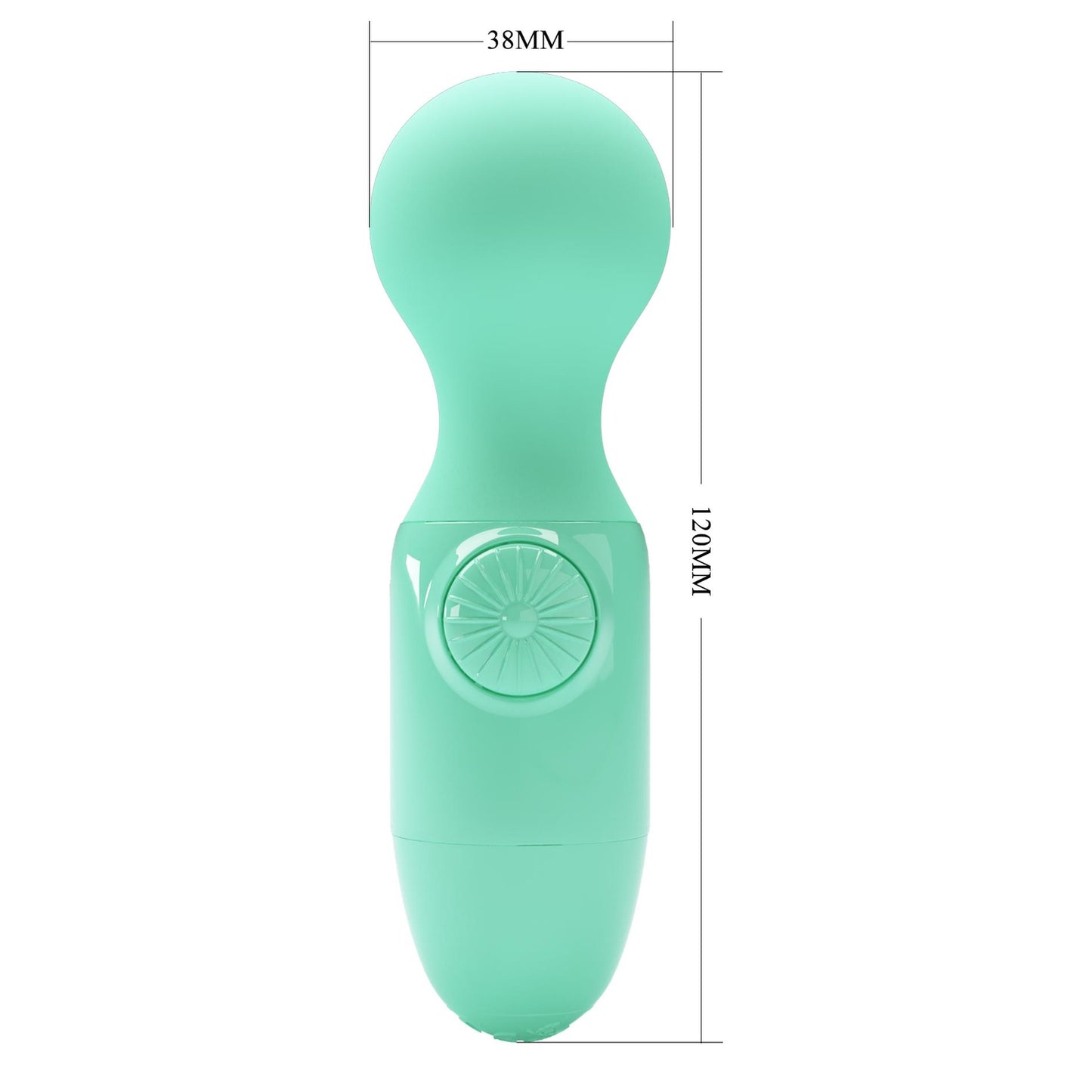 8-Mini masażer różdżka wibrator damski wodoodporny na baterie-8