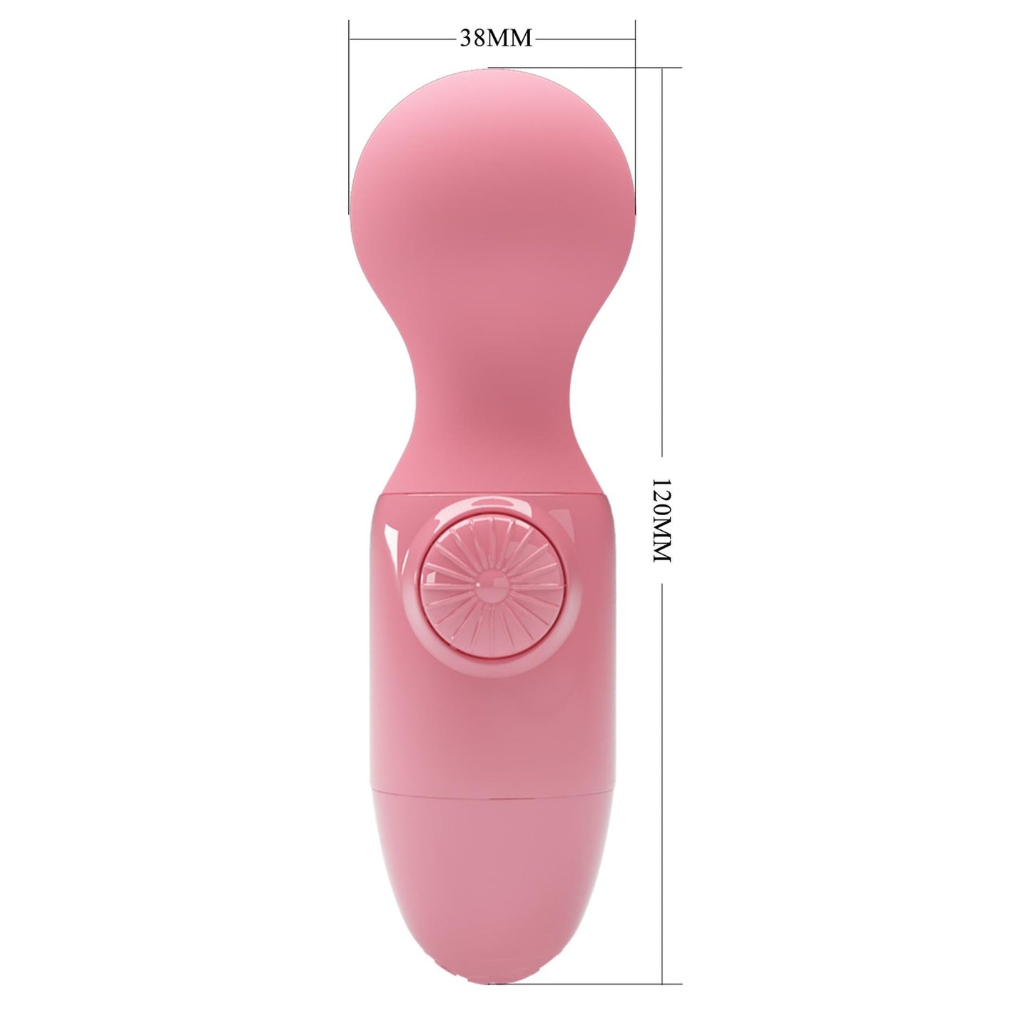 8-Mini masażer typu różdżka wibrator zabawka wodoodporna na baterie-8