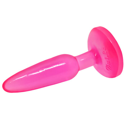 4-Giętki korek analny silikonowy długi cienki 14 cm-4