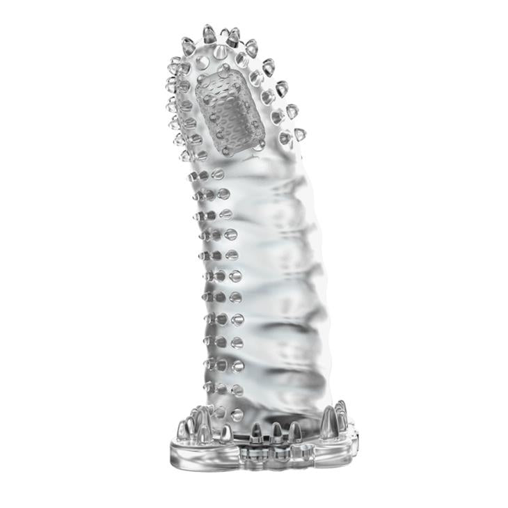 1-Nakładka na penisa z kolcami przedłużająca 18cm-1