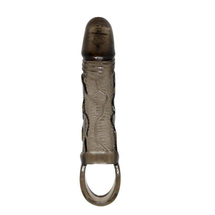 4-Nakładka na penisa przedłużka wibrująca plus 3cm-4