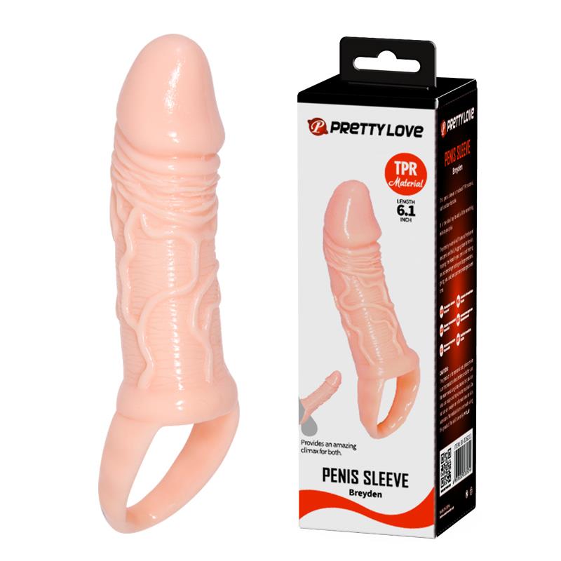 1-Nakładka na penisa przedłużająca pogrubiająca 15cm-1