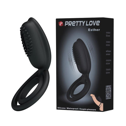 1-Podwójny pierścień penis jądra wibracje masażer-1