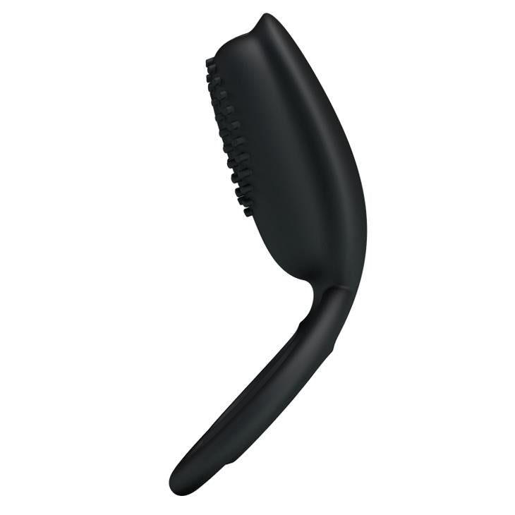 4-Podwójny pierścień penis jądra wibracje masażer-4