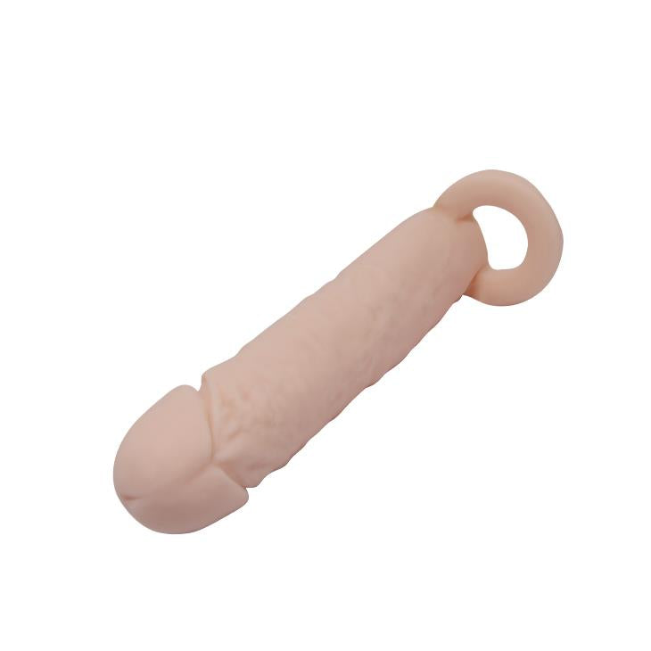 3-Wydłużająca pogrubiająca nakładka na penisa 16cm-3