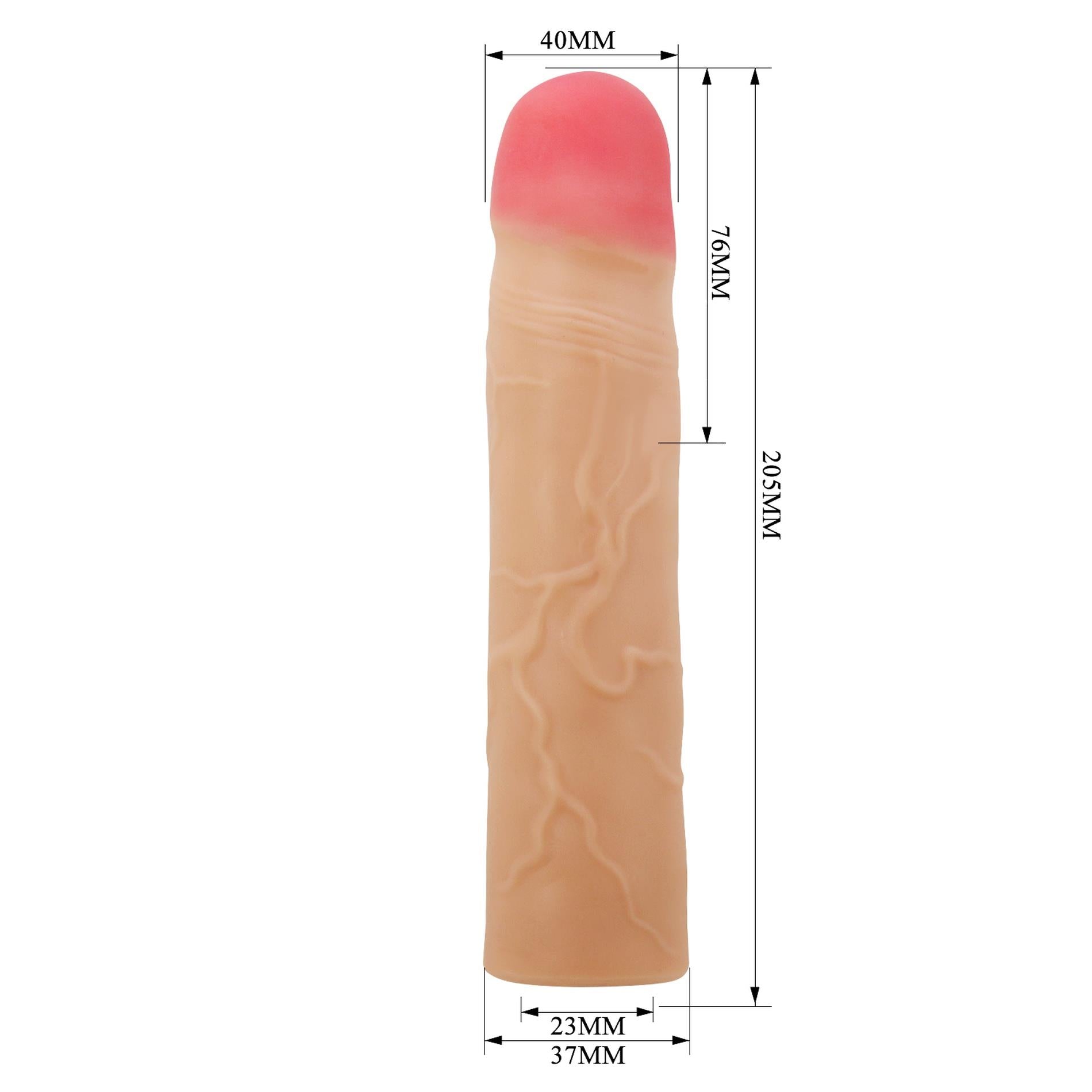 6-PRETTY LOVE - Kylian Flesh, Extend your penis lenghth 3'' (76mm)-6