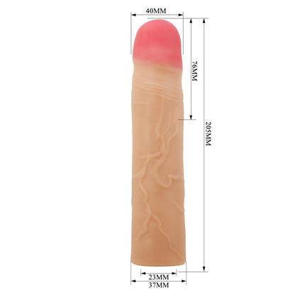6-PRETTY LOVE - Kylian Flesh, Extend your penis lenghth 3'' (76mm)-6