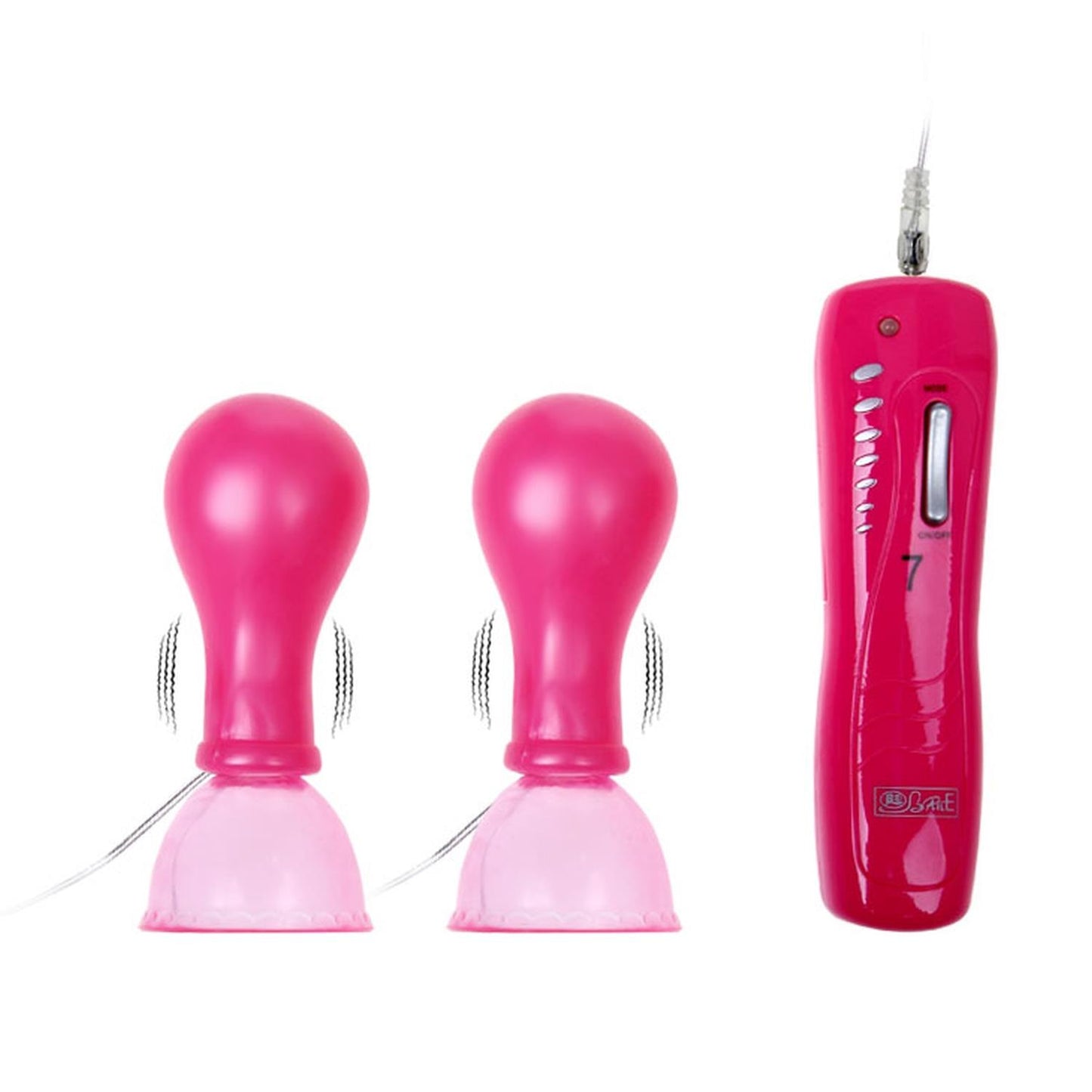 1-Pompki do sutek piersi wibrujące BDSM sex 7 trybów-1