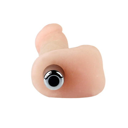 2-Dildo realistyczny wygląd penis z jądrami 12,5 cm-2