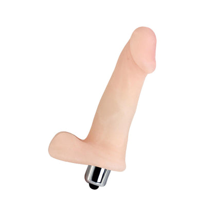 3-Dildo realistyczny wygląd penis z jądrami 12,5 cm-3