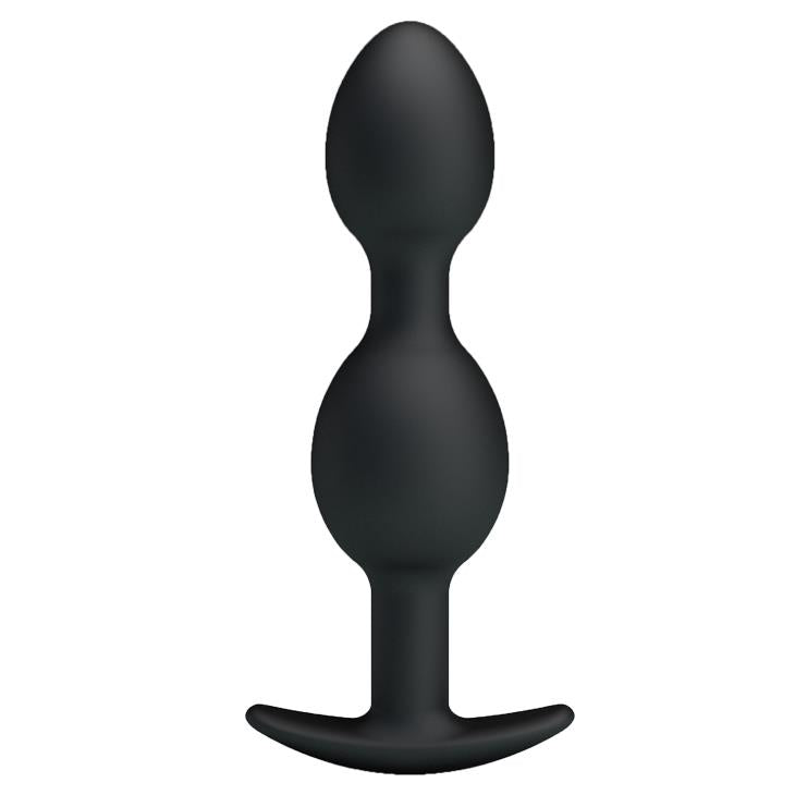 2-Obciążony wibrujący korek analny kulki sex 12cm-2