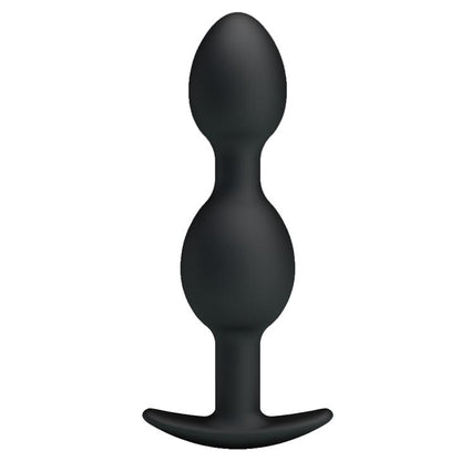 2-Obciążony wibrujący korek analny kulki sex 12cm-2
