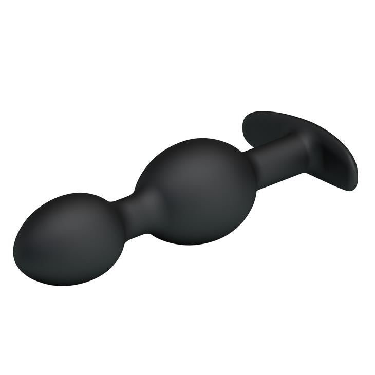 4-Obciążony wibrujący korek analny kulki sex 12cm-4