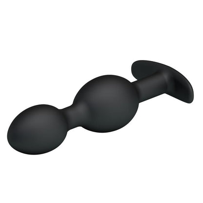 4-Obciążony wibrujący korek analny kulki sex 12cm-4