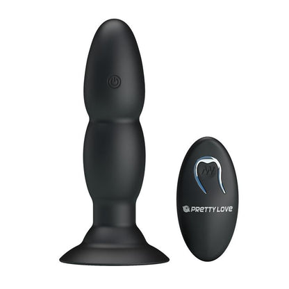1-Wibrujący korek analny z przyssawką pilotem 14cm-1