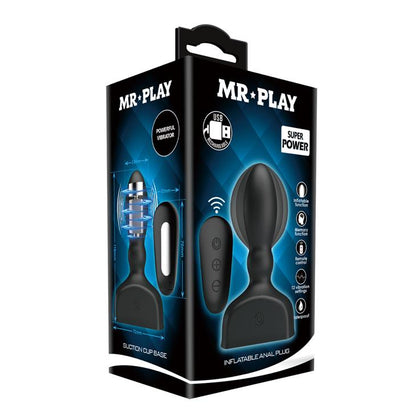 6-Duży korek analny pompowany powiększany usb 11cm-6