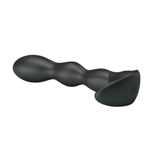 2-Wibrujący męski korek analny masażer prostaty 14cm-2
