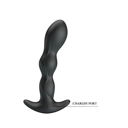 6-Wibrujący męski korek analny masażer prostaty 14cm-6