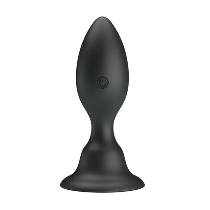 1-Korek analny z przyssawką wibrująca wtyczka 10cm-1
