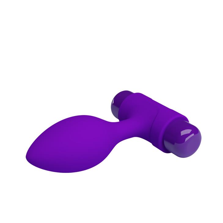 4-Plug korek analny z wibracjami mała wtyczka 8cm-4